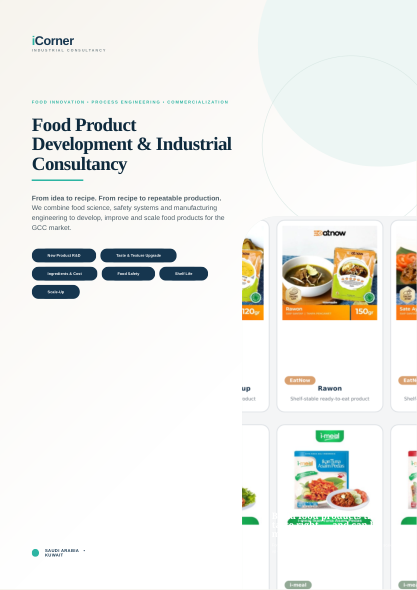 Food consultancy overview